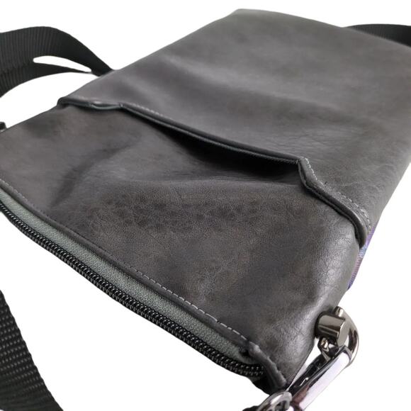 NWOT Post Malone Print Custom Handmade By Suzy Crossbody Bag Adjustable Straps - Picture 6 of 12